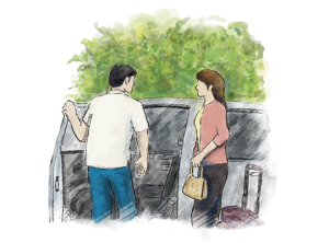 我開Uber載到了初戀情人